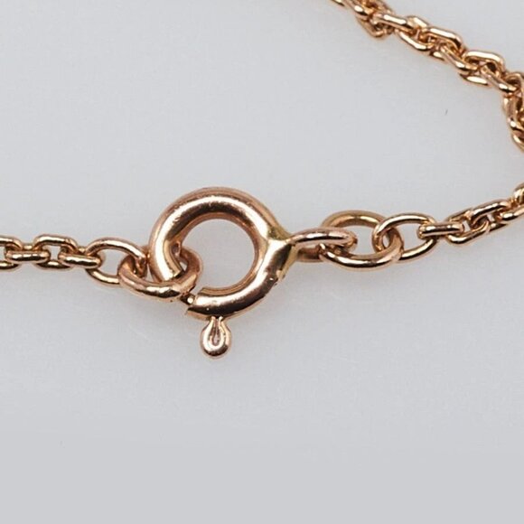 Louis Vuitton 18K Rose Gold LV Upside Down Volt Chain Bracelet - Picture 9 of 9